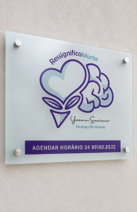 Entrada do Consultório Ressignificamente